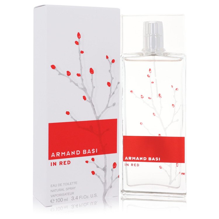 Armand Basi in Red by Armand Basi Eau De Toilette Spray 3.4 oz for Women - UpExpressINC