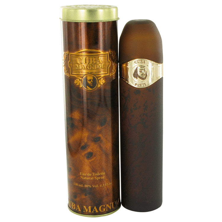 Cuba Magnum Gold by Fragluxe Eau De Toilette Spray 4.2 oz for Men - UpExpressINC