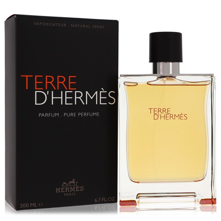 Terre D'Hermes by Hermes Pure Perfume Spray 6.7 oz for Men - UpExpressINC