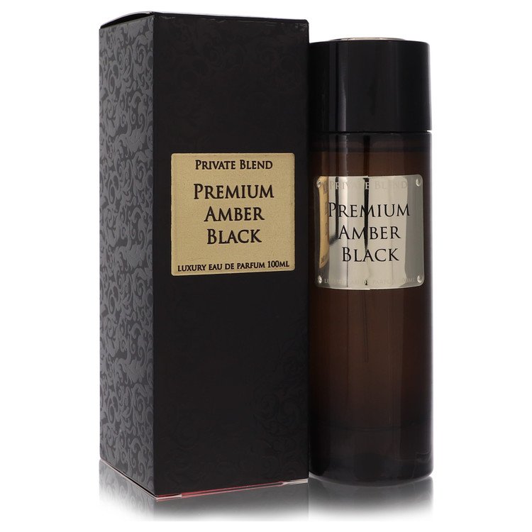 Private Blend Premium Amber Black by Chkoudra Paris Eau De Parfum Spray 3.4 oz for Men - UpExpressINC