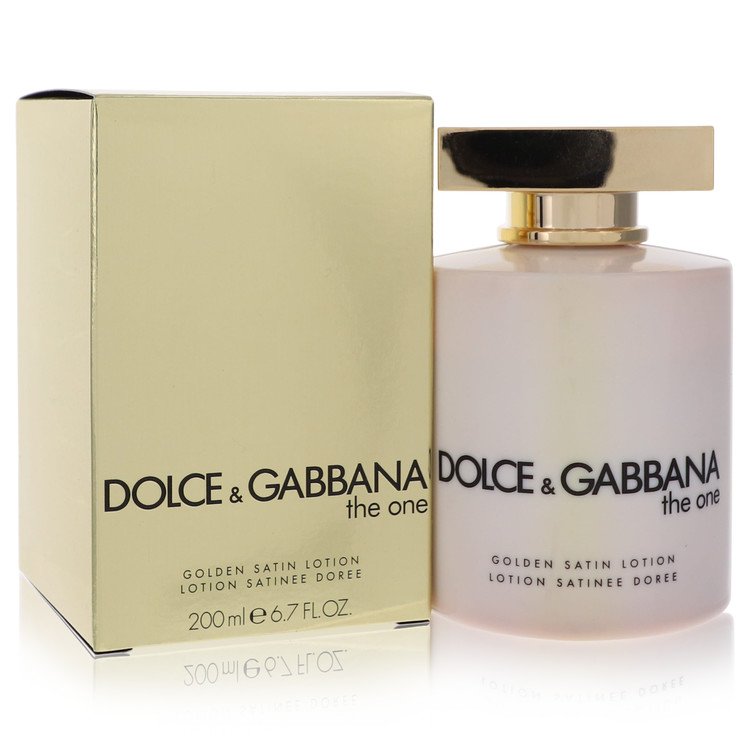 The One by Dolce & Gabbana Golden Satin Lotion 6.7 oz for Women - UpExpressINC