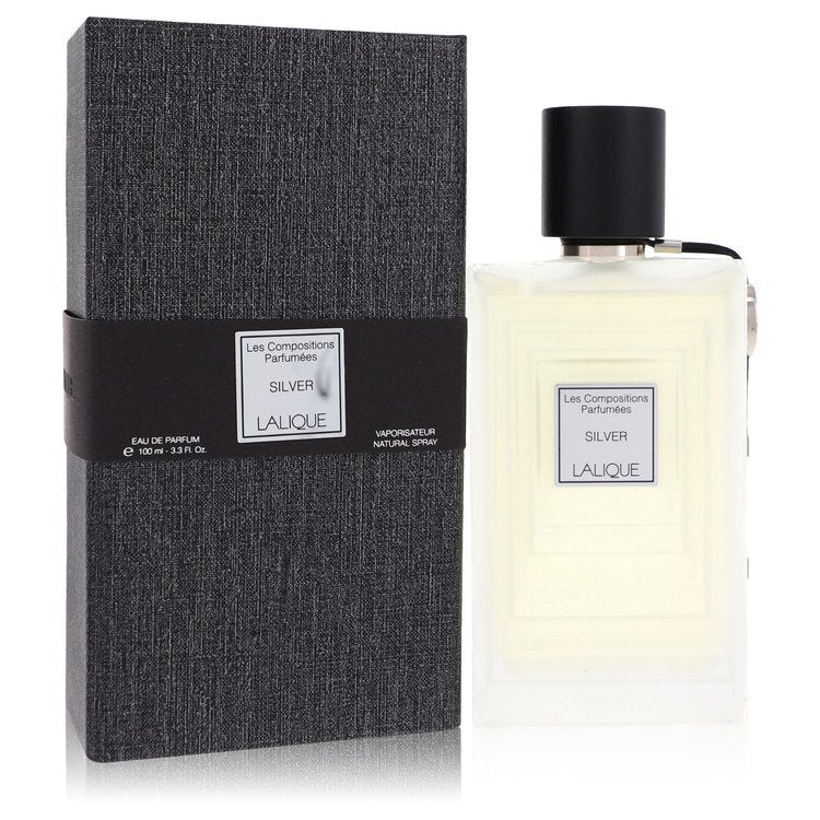 Les Compositions Parfumees Silver by Lalique Eau De Parfum Spray 3.3 oz for Women - UpExpressINC
