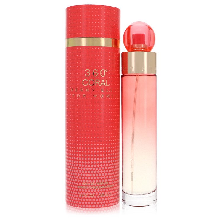 Perry Ellis 360 Coral by Perry Ellis Eau De Parfum Spray for Women - UpExpressINC