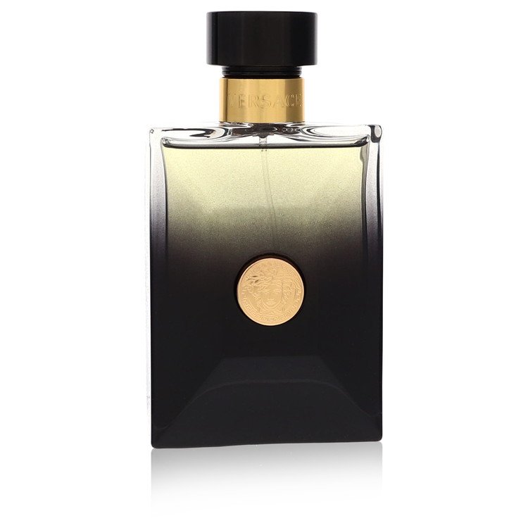 Versace Pour Homme Oud Noir by Versace Eau De Parfum Spray 3.4 oz for Men - UpExpressINC