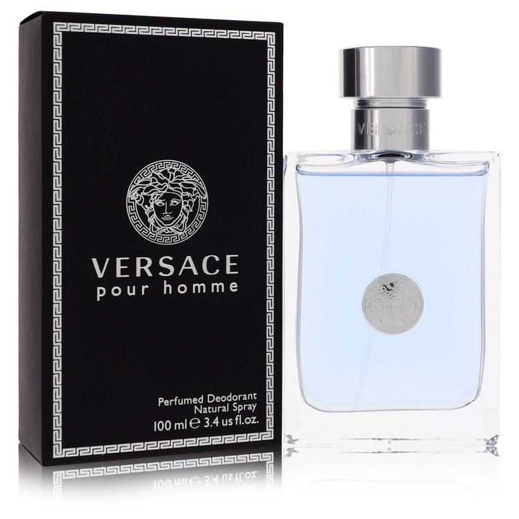 Versace Pour Homme by Versace Deodorant Spray 3.4 oz for Men - UpExpressINC