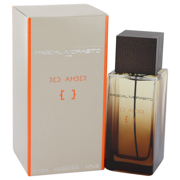 Red Amber by Pascal Morabito Eau DE Toilette Spray 3.4 oz for Men - UpExpressINC
