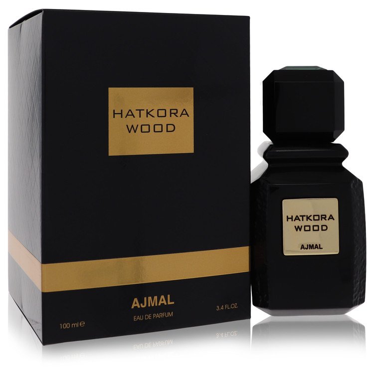 Hatkora Wood by Ajmal Eau De Parfum Spray 3.4 oz for Men - UpExpressINC