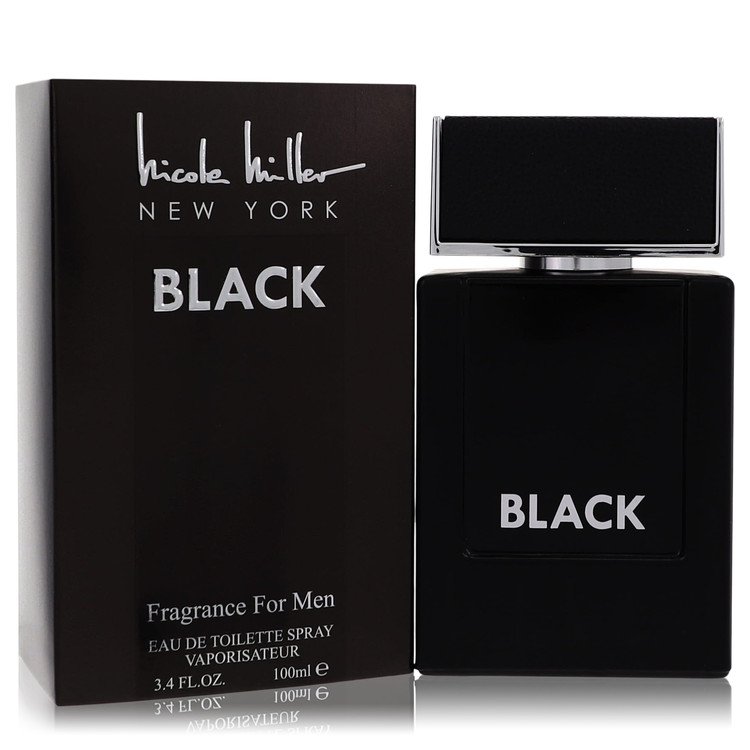 Nicole Miller Black by Nicole Miller Eau De Toilette Spray 3.4 oz for Men - UpExpressINC