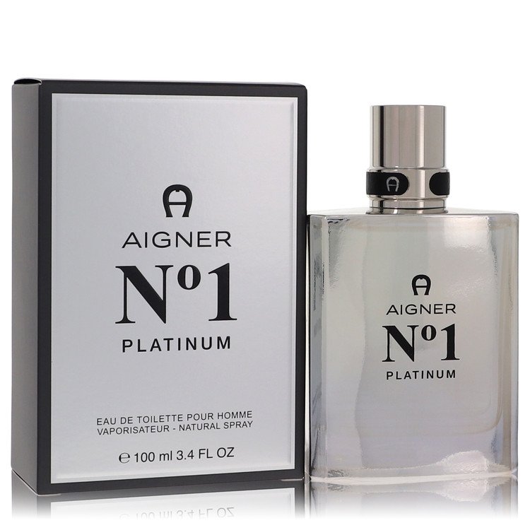 Aigner No. 1 Platinum by Etienne Aigner Eau De Toilette Spray 3.4 oz for Men - UpExpressINC