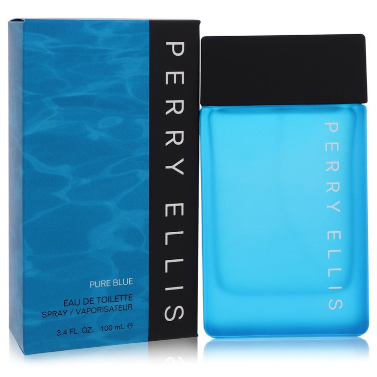 Perry Ellis Pure Blue by Perry Ellis Eau De Toilette Spray 3.4 oz for Men - UpExpressINC