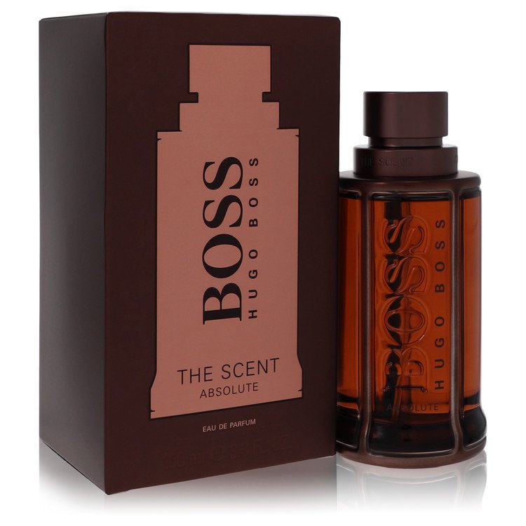 Boss The Scent Absolute by Hugo Boss Eau De Parfum Spray for Men - UpExpressINC