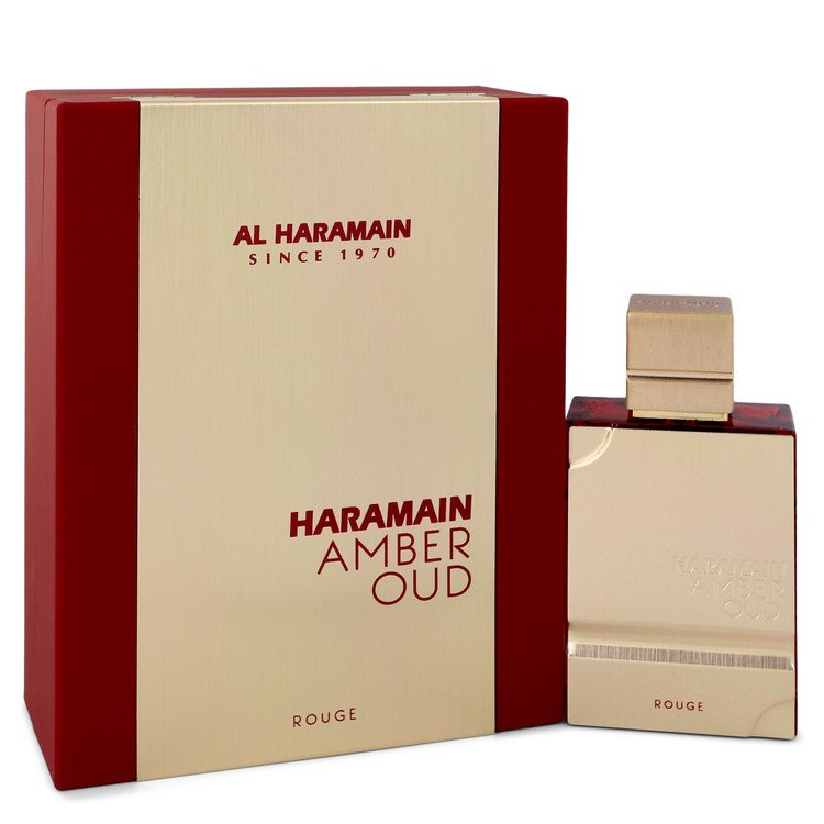Al Haramain Amber Oud Rouge by Al Haramain Eau De Parfum Spray 2 oz for Men - UpExpressINC