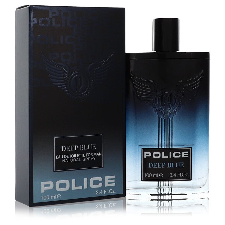 Police Deep Blue by Police Colognes Eau De Toilette Spray 3.4 oz for Men - UpExpressINC