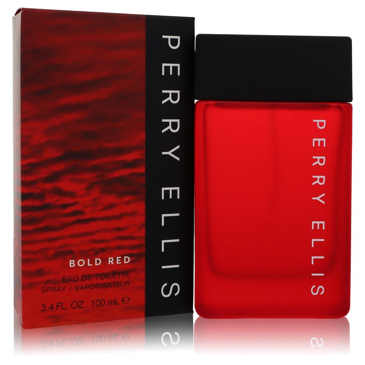 Perry Ellis Bold Red by Perry Ellis Eau De Toilette Spray 3.4 oz for Men - UpExpressINC