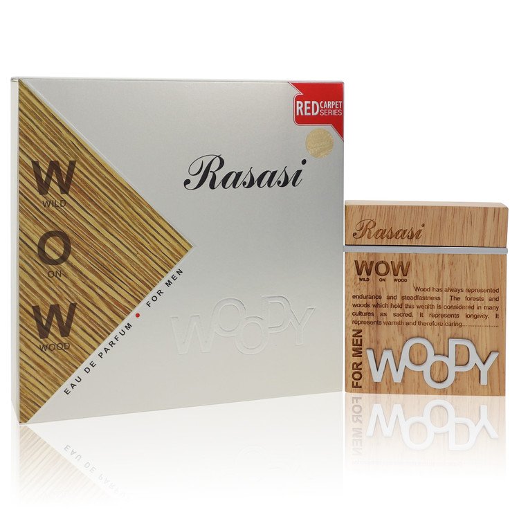 Rasasi Woody by Rasasi Eau De Parfum Spray 2 oz for Men - UpExpressINC