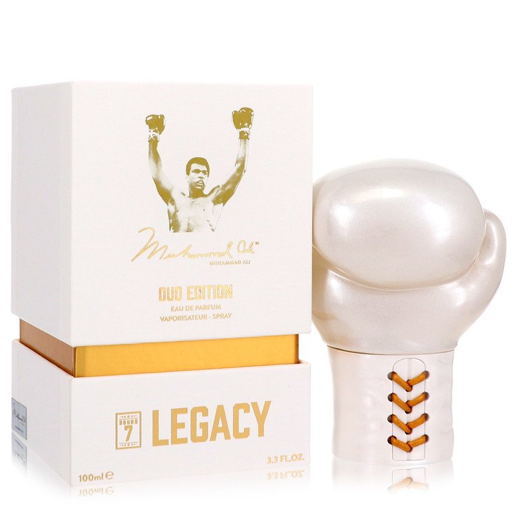 Muhammad Ali Legacy Round 7 by Muhammad Ali Eau De Parfum Spray (Oud Edition) 3.3 oz for Men - UpExpressINC