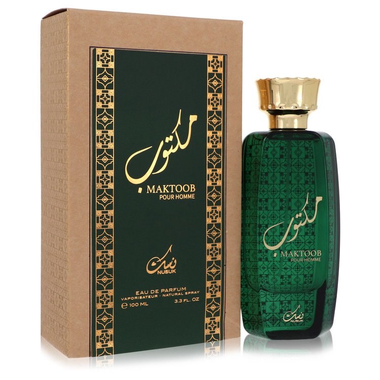 Nusuk Maktoob by Nusuk Eau De Parfum Spray 3.3 oz for Men - UpExpressINC