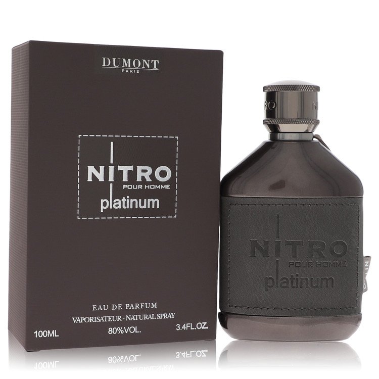 Dumont Nitro Platinum by Dumont Paris Eau De Parfum Spray 3.4 oz for Men - UpExpressINC