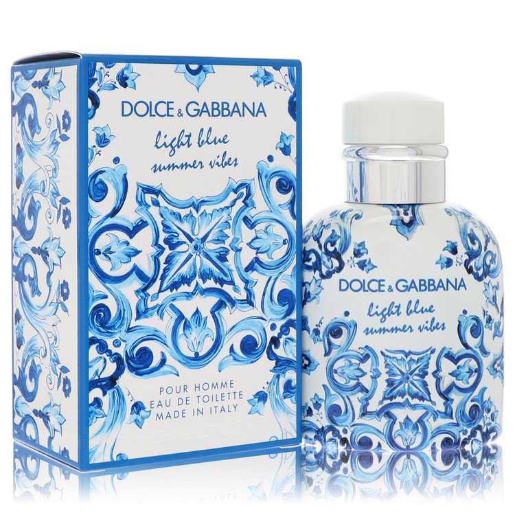 Light Blue Summer Vibes by Dolce & Gabbana Eau De Toilette Spray 2.5 oz for Men - UpExpressINC