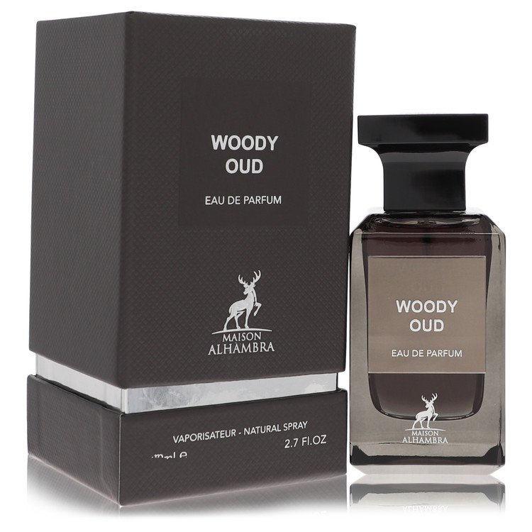 Maison Alhambra Dark Aoud by Maison Alhambra Eau De Parfum Spray (Unisex) 2.7 oz for Men