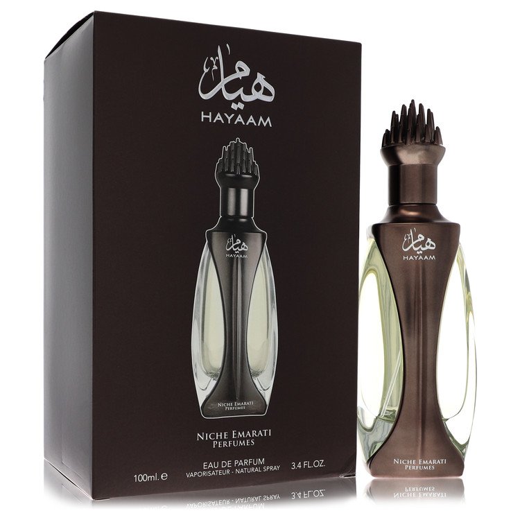 Niche Emarati Hayaam by Lattafa Eau De Parfum Spray (Unisex) 3.4 oz for Men - UpExpressINC