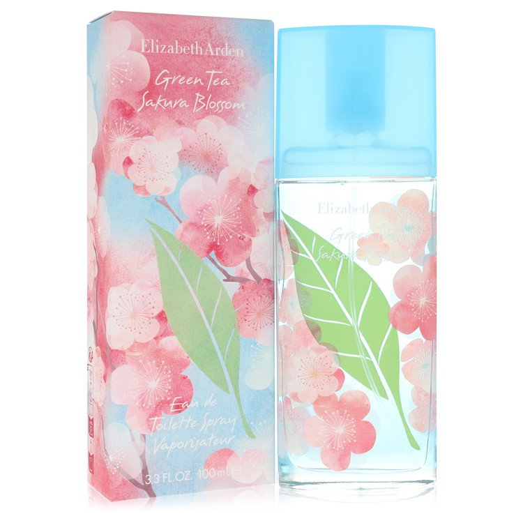Green Tea Sakura Blossom by Elizabeth Arden Eau De Toilette Spray 3.3 oz for Women