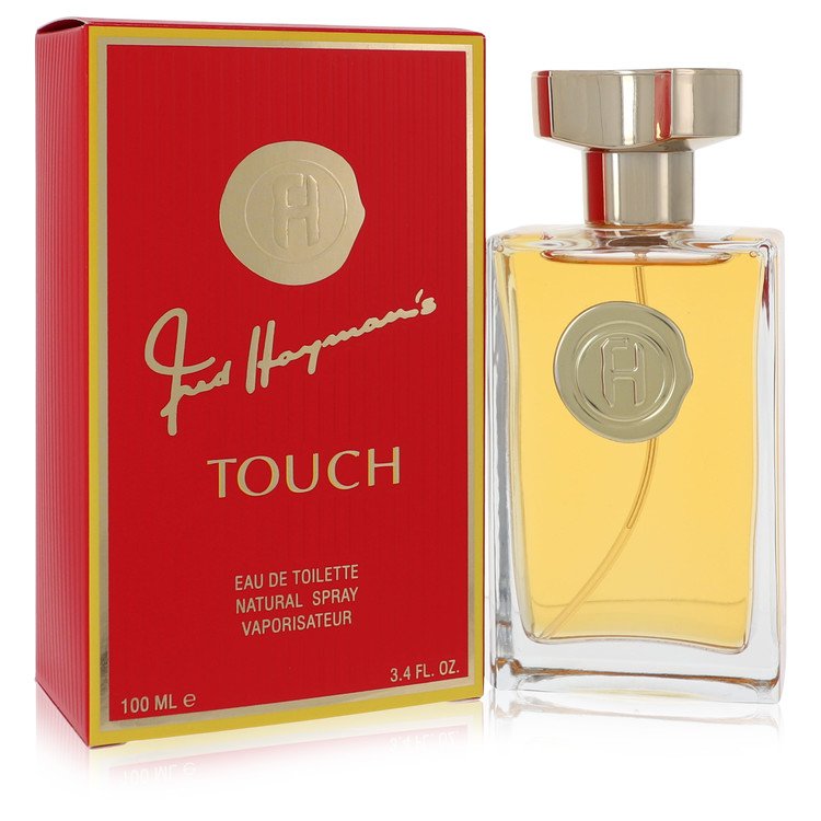 Touch by Fred Hayman Gift Set -- 3.4 oz Eau De Toilette Spary + 6.7 oz Body Lotion + 6.7 oz Shower Gel + 0.61 oz Pocket Soray for Women