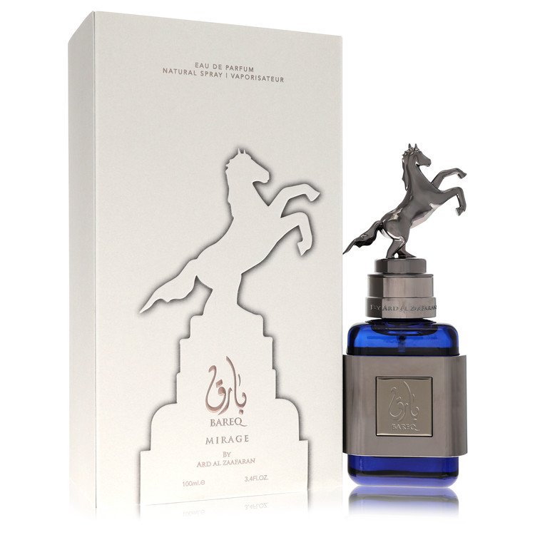 Ard Al Zaafaran Bareq Mirage by Al Zaafaran Eau De Parfum Spray (Unisex) 3.4 oz for Men - UpExpressINC