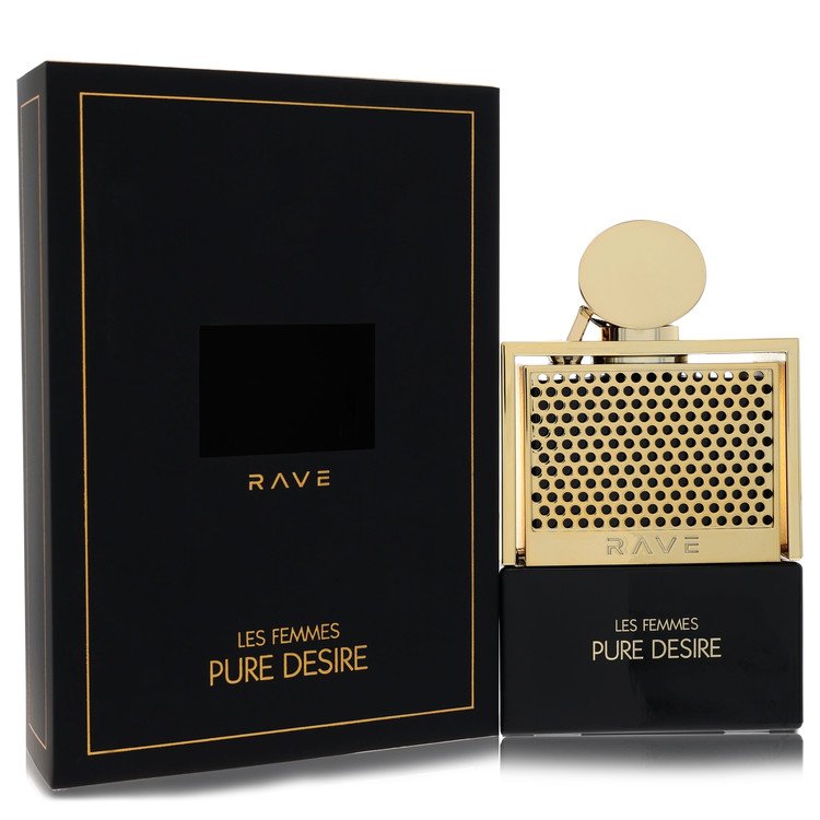 Lattafa Rave Pure Desire Gold by Lattafa Eau De Parfum Spray 3.4 oz for Women