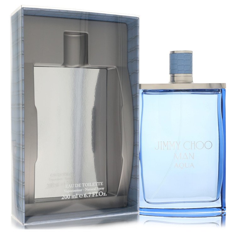 Jimmy Choo Man Aqua by Jimmy Choo Eau De Toilette Spray 6.7 oz for Men - UpExpressINC