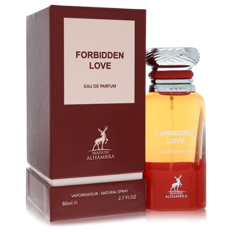 Maison Alhambra Forbidden Love by Maison Alhambra Eau De Parfum Spray (Unisex) 2.7 oz for Women