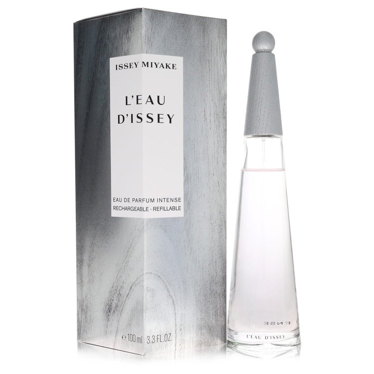 L'eau D'issey Intense by Issey Miyake Eau De Parfum Refillable Spray 3.4 oz for Women