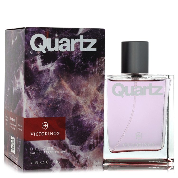 Quartz Victorinox Swiss Army by Victorinox Eau De Toilette Spray 3.4 oz for Men