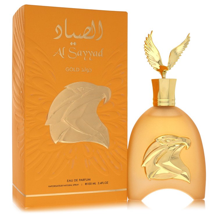 Risala Al Sayyad Gold by Risala Eau De Parfum Spray 3.4 oz for Men
