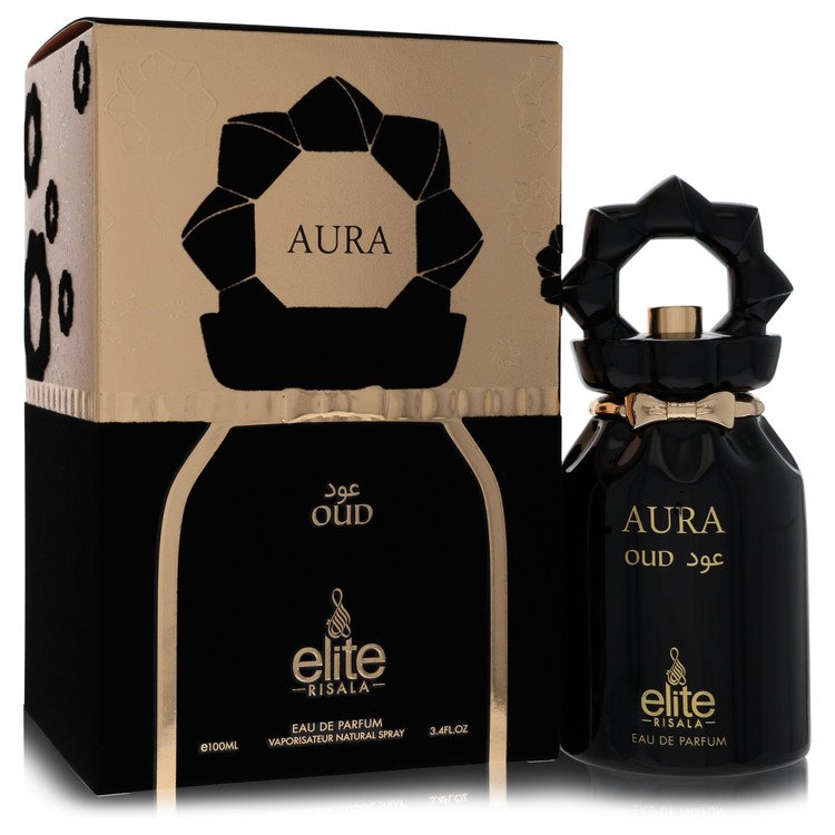 Risala Elite Aura Oud by Risala Eau De Parfum Spray 3.4 oz for Men