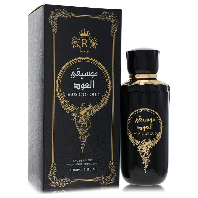 Risala Music of Oud by Risala Eau De Parfum Spray 3.4 oz for Men
