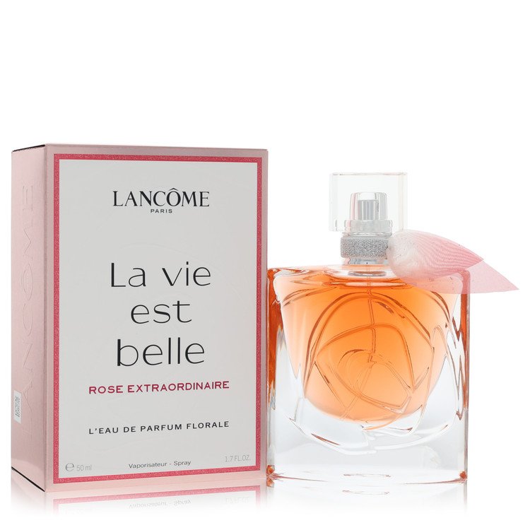 la Vie Est Belle Rose Extraordinaire by Lancome L'eau De Parfum Florale Spray 1.7 oz for Women