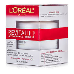 Revitalift Anti-wrinkle + Firming  Face/ Neck Contour Cream  --48g/1.7oz