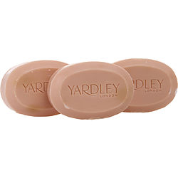 Yardley English Rose By Yardley Luxury Soaps 3 X 3.5 Oz Each (new Packaging)