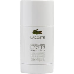 Lacoste L.12.12 Blanc By Lacoste Pure Deodorant Stick 2.4 Oz