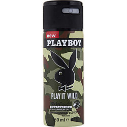 Playboy Play It Wild By Playboy Deodorant Body Spray 5 Oz