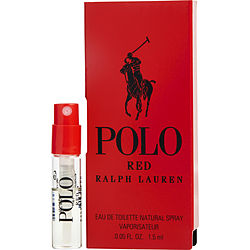 Polo Red By Ralph Lauren Edt Spray Vial On Card