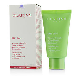 Sos Pure Rebalancing Clay Mask With Alpine Willow - Combination To Oily Skin  --75ml/2.3oz