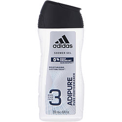 Adidas Adipure By Adidas 3-in-1 Shower Gel 8.4 Oz