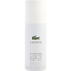 Lacoste L.12.12 Blanc By Lacoste Pure Deodorant Spray 3.6 Oz