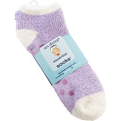 Spa Accessories Spa Sister Essential Moist Socks With Jojoba & Lavender Oils (purple) By Spa Accessories