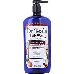 Body Wash With Pure Epsom Salt - Shea Butter & Almond Oil To Soften & Moisturize --710ml/24oz