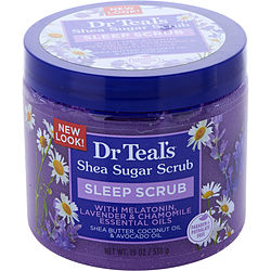 Shea Sugar Scrub - Melatonin Sleep Scrub With Essential Oils --538g/19oz