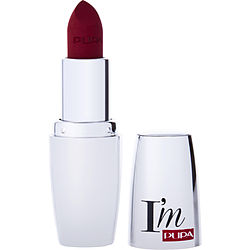 Pupa I'm Matt Pure Colour Lipstick - #  Irresistable Burgundy --3.5g/0.12oz By Pupa