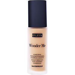 Pupa Wonder Me Instant Perfection Total Lightnees Foundation Waterproof - # 025 Natural Beige  --30ml/1oz By Pupa